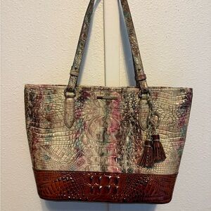 Brahmin Medium Asher Tote, Melbourne, Amethyst Norwell